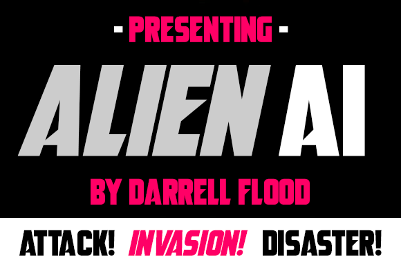 Alien AI Font: The Perfect Display Typeface for Modern Web Design