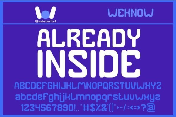 Already Inside: The Perfect Display Font for Handmade Branding