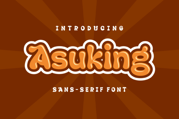 Asuking: The Quirky Display Font That Makes Campaigns Pop