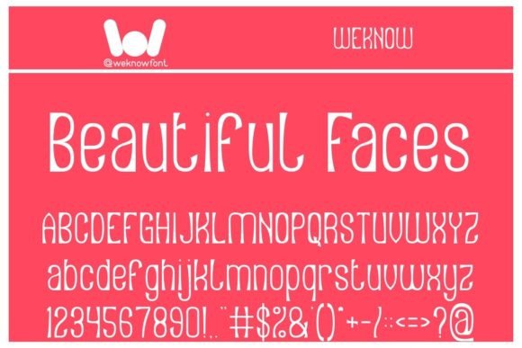 Beautiful Faces: The Perfect Typeface for Elevating Your Brand Identity