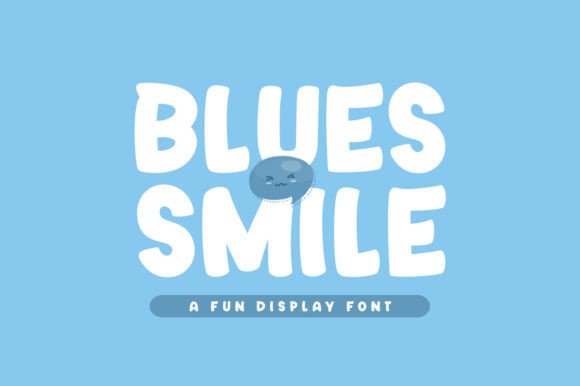 Blues Smile Font for Web Design