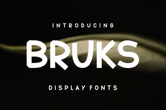 Bruks: The Modern Display Typeface That Elevates Small Business Branding