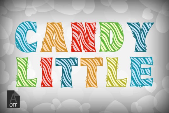 Candy Little: A Vibrant Display Font for Creative Branding