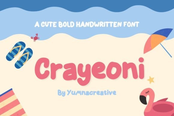 Crayeoni: A Playful Font for Your Brand’s Visual Story
