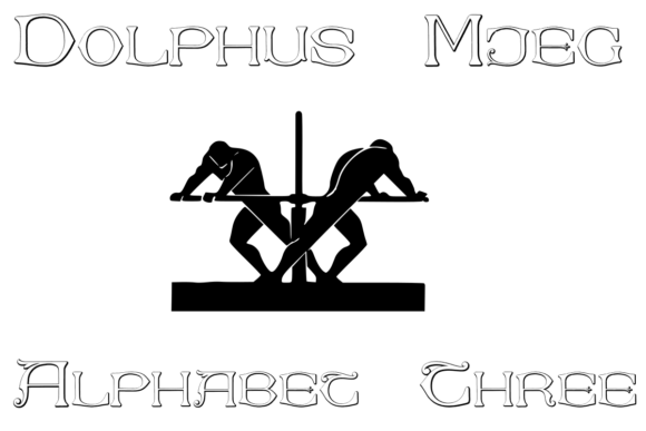 Dolphus Mieg Alphabet Three for Web Design