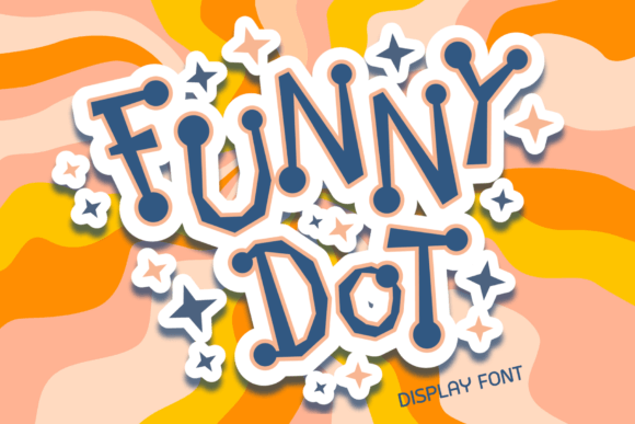 Funny Dot: A Joyful Display Typeface for Digital Branding