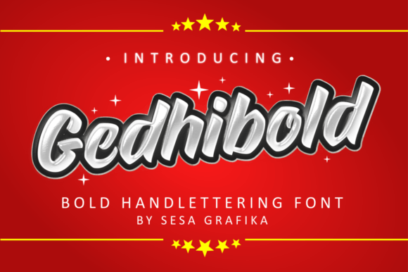 Gedhibold: The Retro Typeface That Transforms Small Business Branding