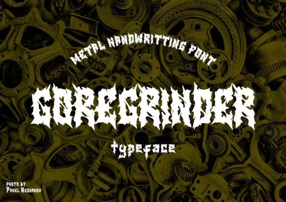 Goregrinder Full Version: A Bold Typeface for Handmade Brands