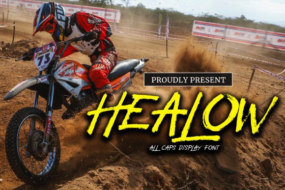 Healow: The Brush Typeface That Elevates Your Brand Identity
