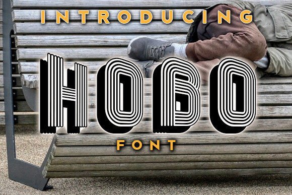 Hobo: A Modern Display Typeface for Bold Editorial Design