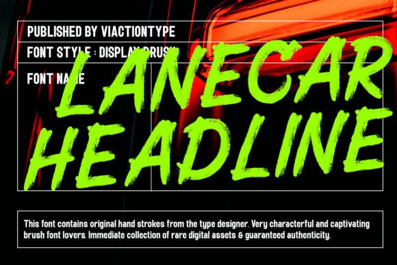 How Lanecar Headline Font Transformed My Small Business Brand