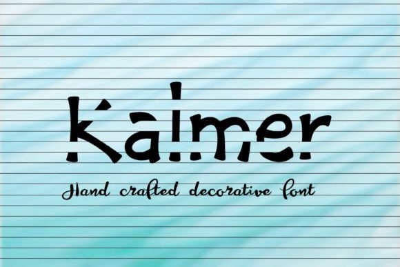 Kalmer: The Playful Display Font for Modern Web Design