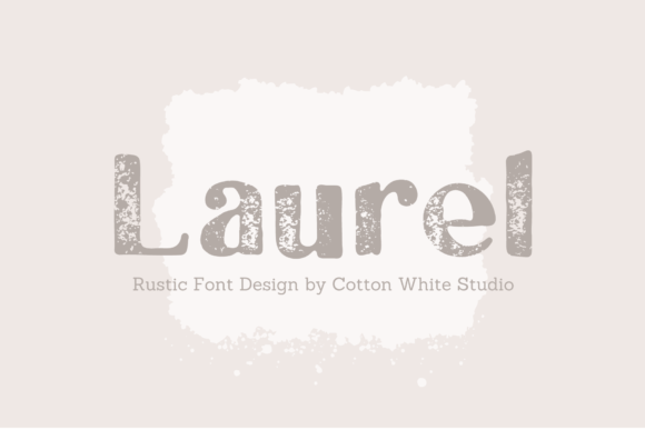 Laurel: The Premium Display Typeface for Modern Editorial Design