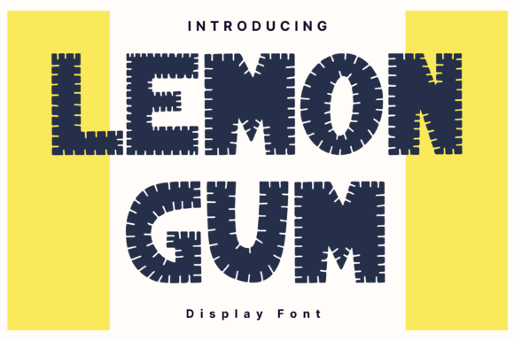 Lemon Gum: The Whimsical Typeface That Elevates Small Business Branding