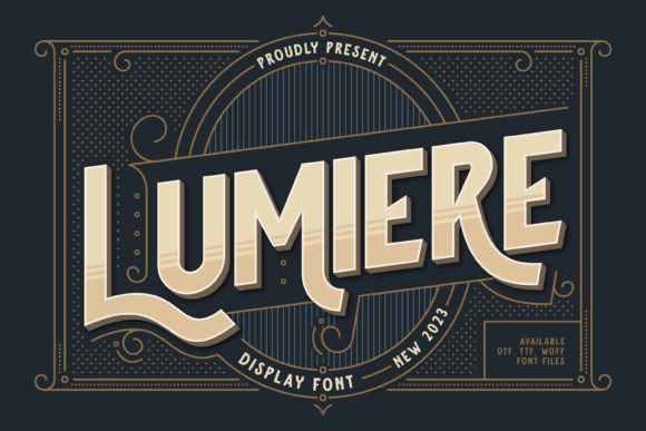Lumiere: The Quirky Display Typeface That Transforms Digital Brand Experiences