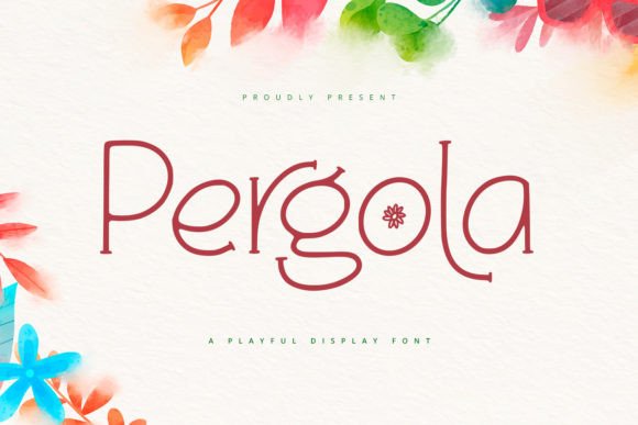 Pergola: The Playful Display Font for Modern Web Design