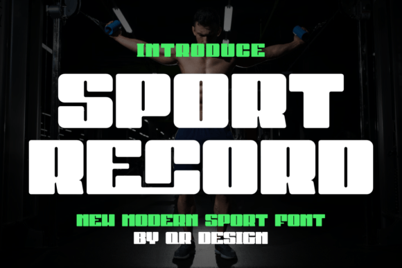Sport Record: The Bold Typeface That Elevates Editorial Design