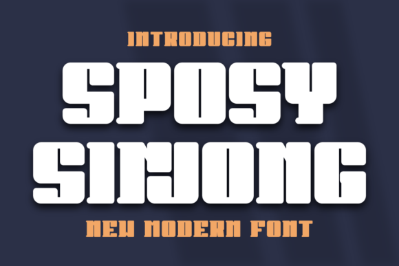 Sposy Sinjong: The Bold Typeface That Transformed My Small Business Brand
