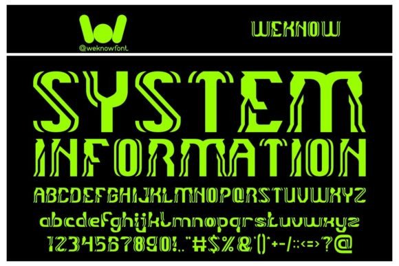 System Information: The Display Typeface That Elevates Digital Branding
