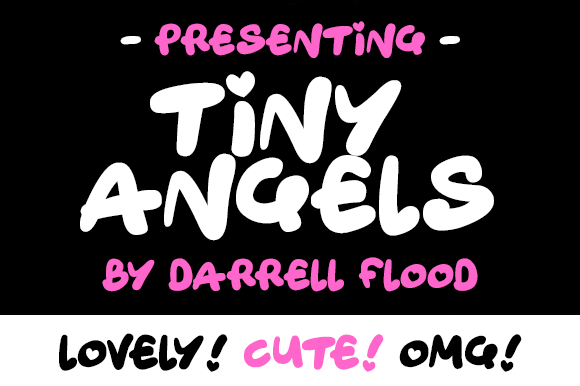 Tiny Angels: The Perfect Display Font for Handmade Labels and Shop Branding