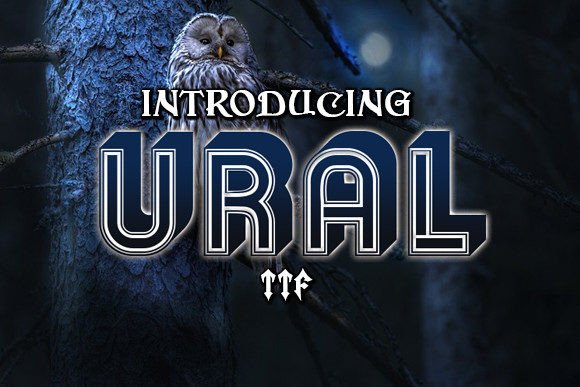 Ural: The Retro Display Font That Elevates Handmade Branding