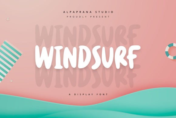 Windsurf: The Playful Display Font for Handmade Brands